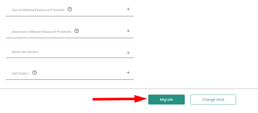 Start Migration