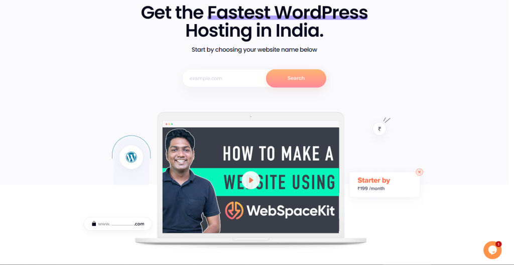 WebSpaceKit - Get the fastest WordPress Hosting in India